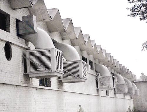 河南郊區(qū)車間通風(fēng)降溫工程